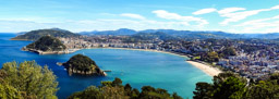 Playa de la Concha - die Bucht von San Sebastian